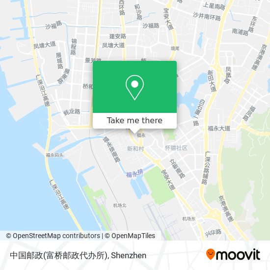 中国邮政(富桥邮政代办所) map