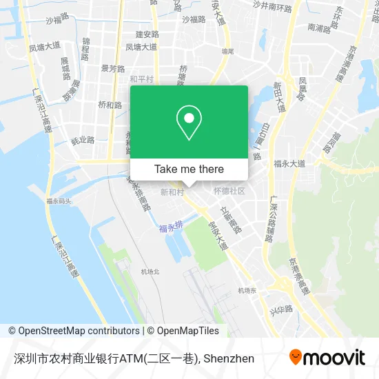 深圳市农村商业银行ATM(二区一巷) map