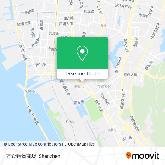 万众购物商场 map