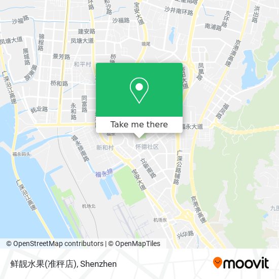 鲜靓水果(准秤店) map