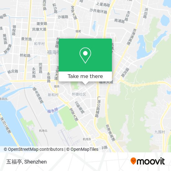五福亭 map