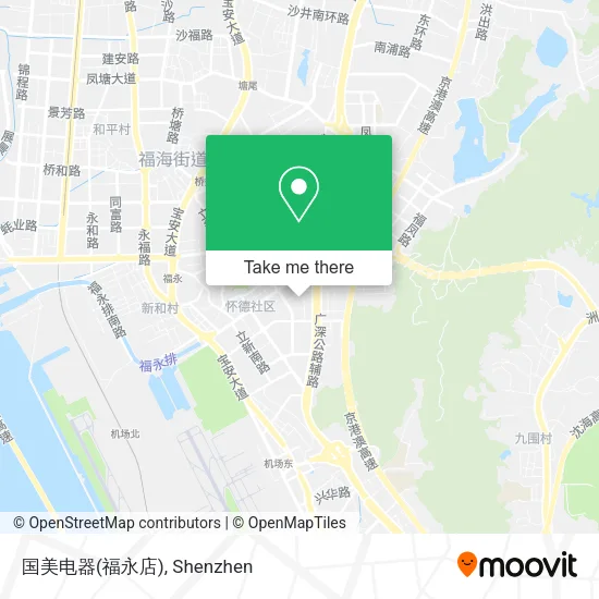 国美电器(福永店) map