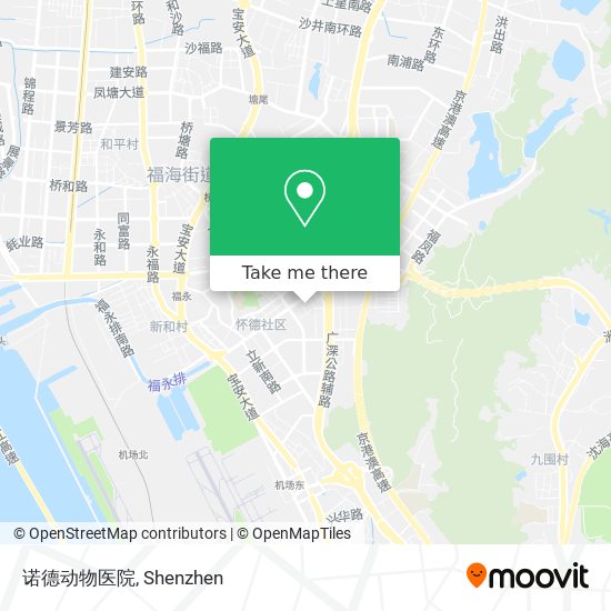 诺德动物医院 map