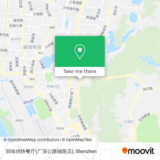 回味鸡快餐厅(广深公路辅路店) map