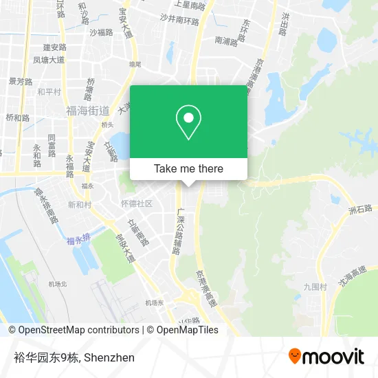 裕华园东9栋 map