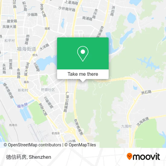 德信药房 map