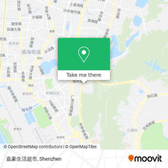 嘉豪生活超市 map