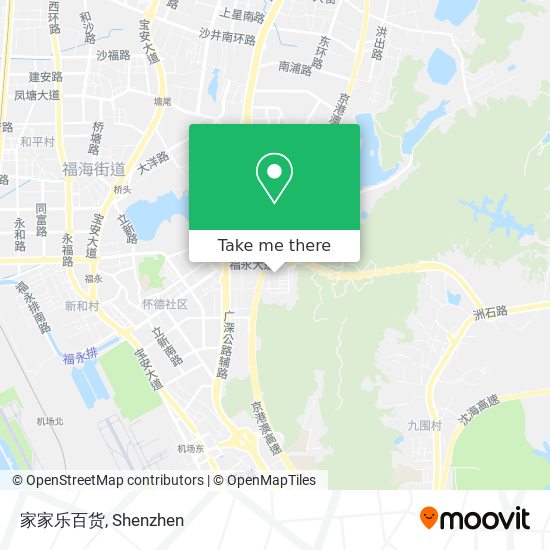 家家乐百货 map