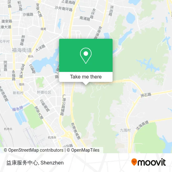 益康服务中心 map