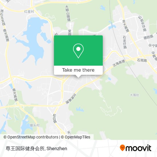 尊王国际健身会所 map