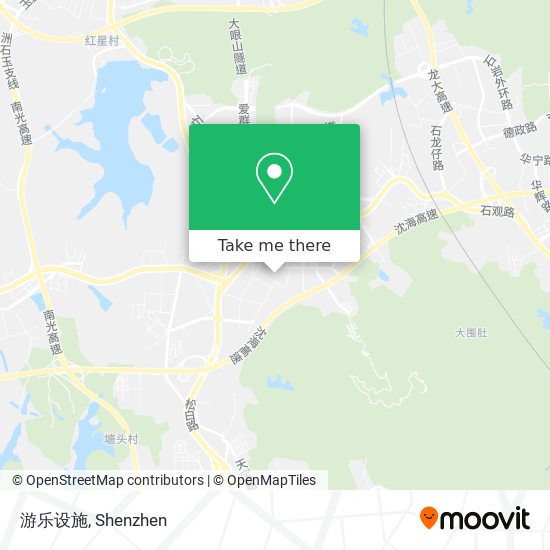 游乐设施 map