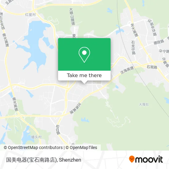 国美电器(宝石南路店) map