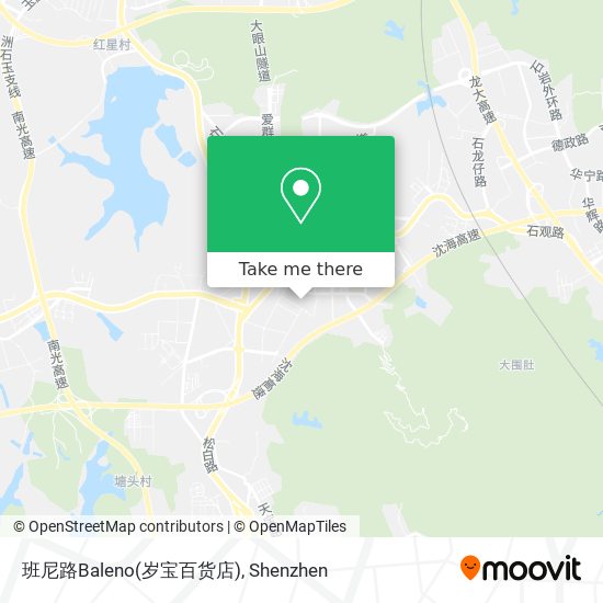 班尼路Baleno(岁宝百货店) map