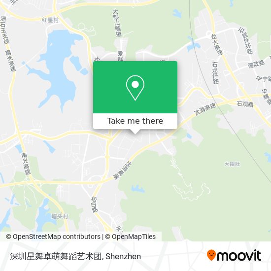 深圳星舞卓萌舞蹈艺术团 map