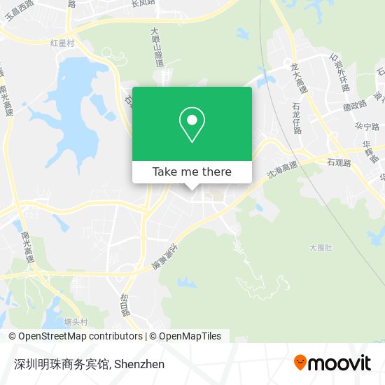 深圳明珠商务宾馆 map