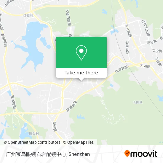 广州宝岛眼镜石岩配镜中心 map