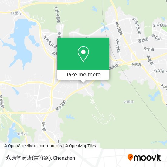 永康堂药店(吉祥路) map