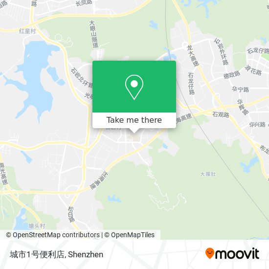 城市1号便利店 map