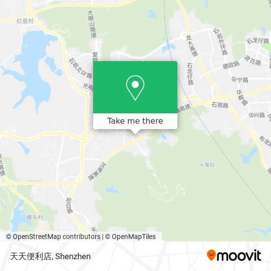 天天便利店 map
