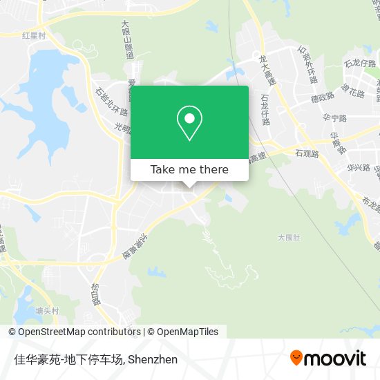 佳华豪苑-地下停车场 map