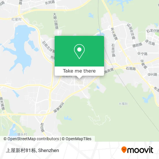 上屋新村81栋 map