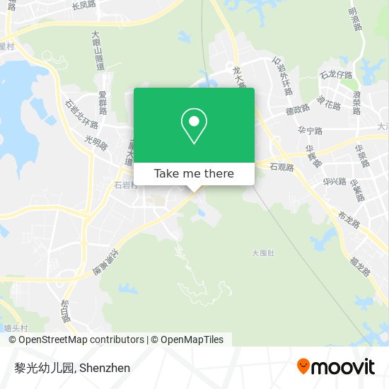 黎光幼儿园 map