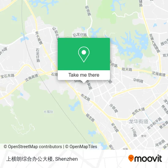 上横朗综合办公大楼 map