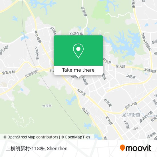 上横朗新村-118栋 map