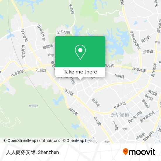 人人商务宾馆 map