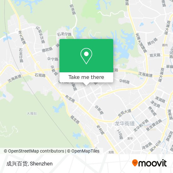 成兴百货 map