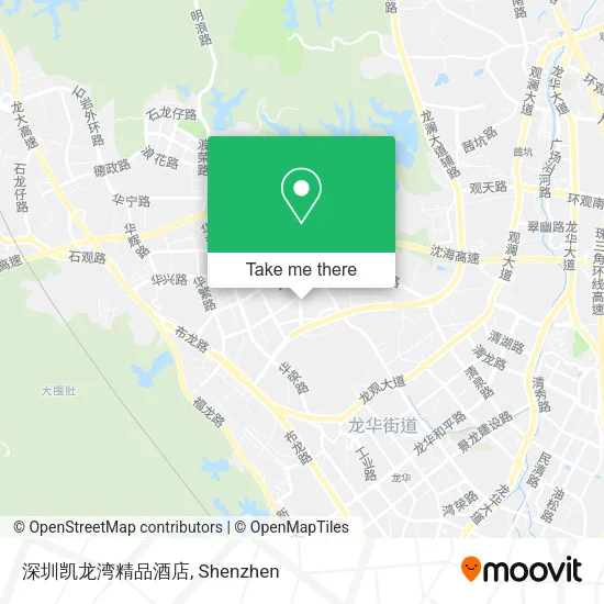 深圳凯龙湾精品酒店 map