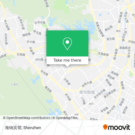 海纳宾馆 map