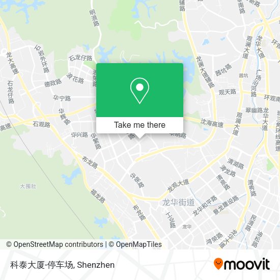 科泰大厦-停车场 map