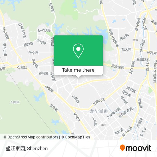 盛旺家园 map