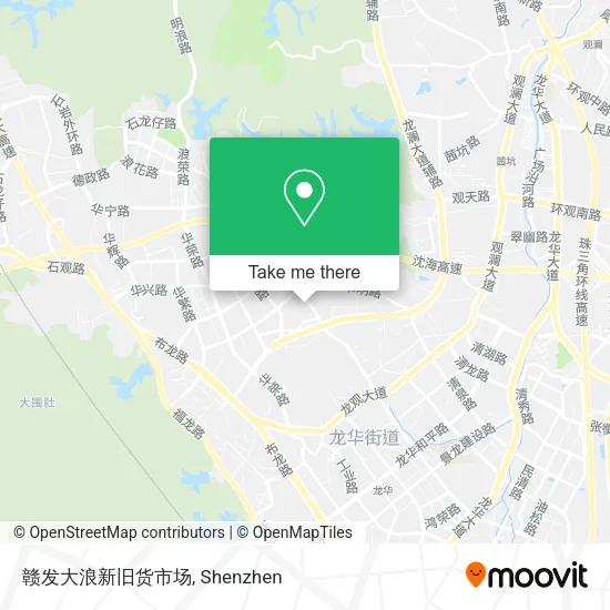 赣发大浪新旧货市场 map