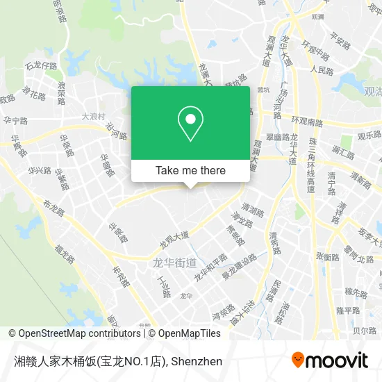湘赣人家木桶饭(宝龙NO.1店) map