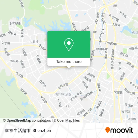 家福生活超市 map