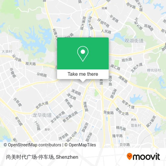 尚美时代广场-停车场 map
