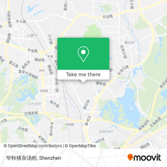 华秋猪杂汤粉 map