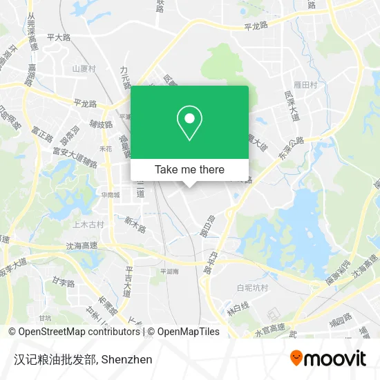 汉记粮油批发部 map