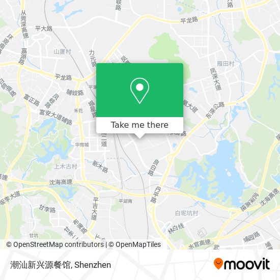 潮汕新兴源餐馆 map