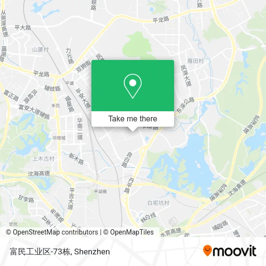 富民工业区-73栋 map