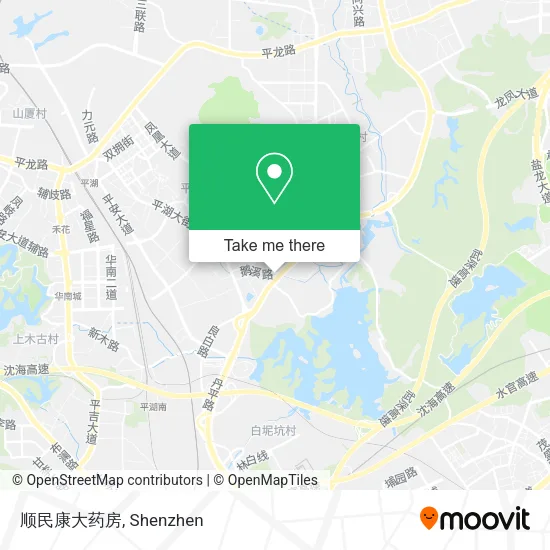 顺民康大药房 map