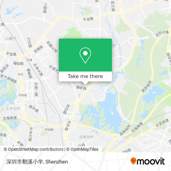 深圳市鹅溪小学 map