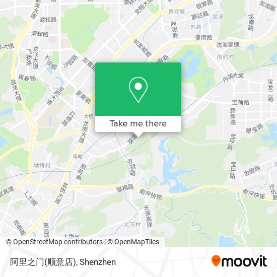阿里之门(顺意店) map
