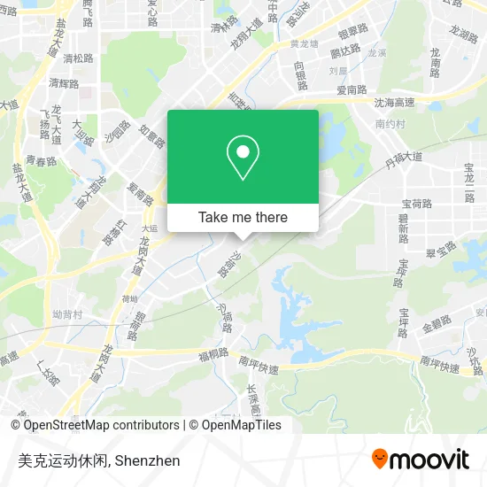 美克运动休闲 map