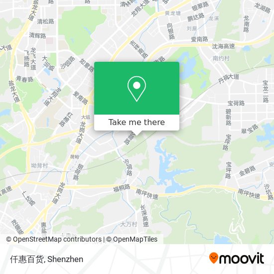 仟惠百货 map