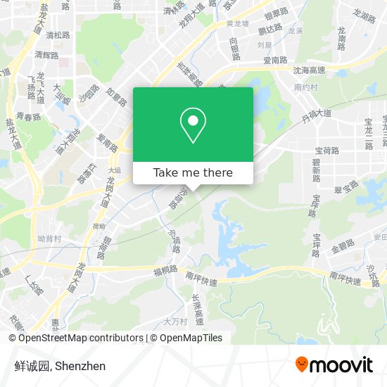 鲜诚园 map