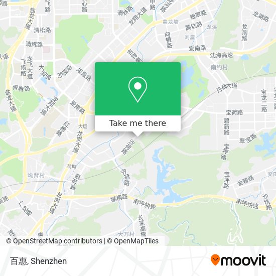 百惠 map