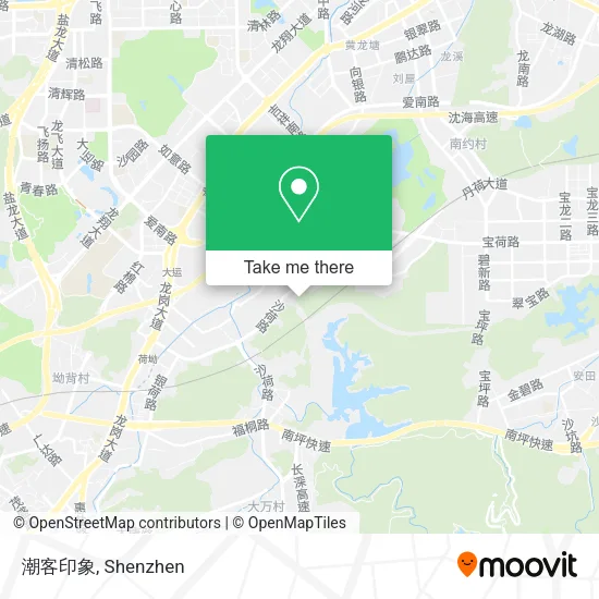 潮客印象 map
